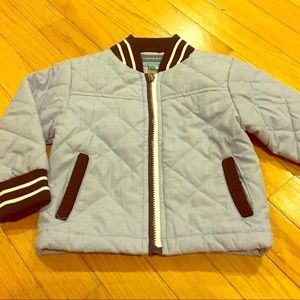 Andy & Evan Quilted Bomber Jacket